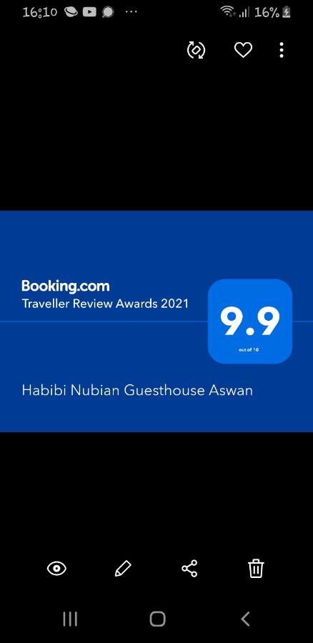 Habibi Nubian Guest House-Nubian Hospitality Асуан Экстерьер фото