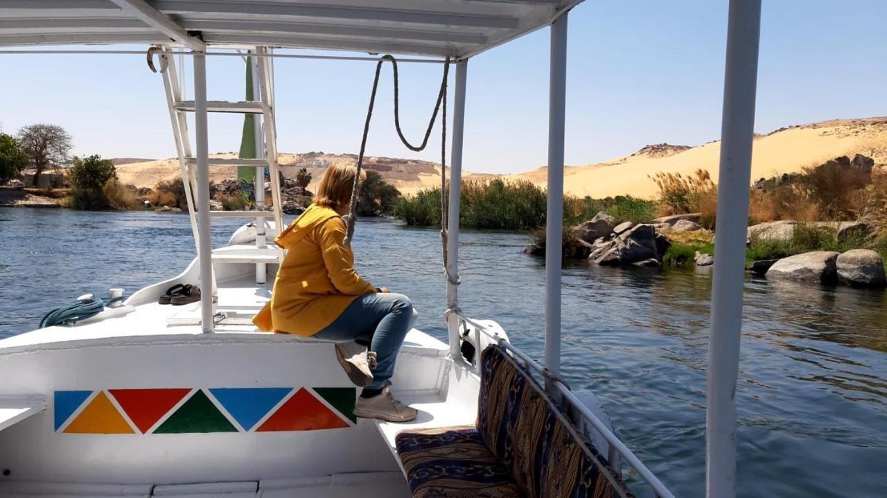 Habibi Nubian Guest House-Nubian Hospitality Асуан Экстерьер фото